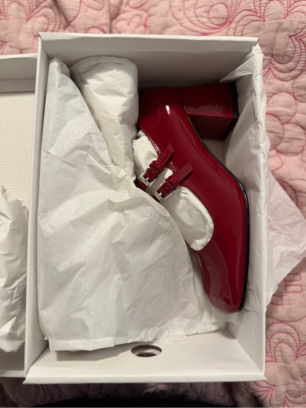BNIB & Other Stories Patent Leather Mary Jane Pumps - Picture 7 of 9